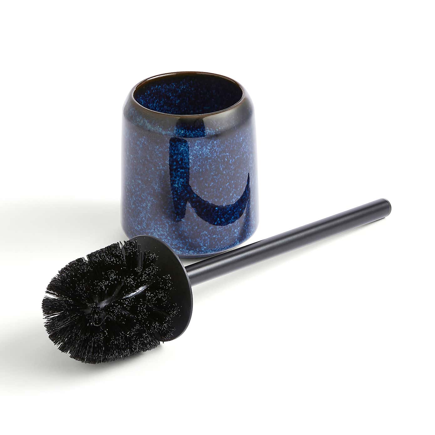 Blue Glaze Bathroom Accessories Set