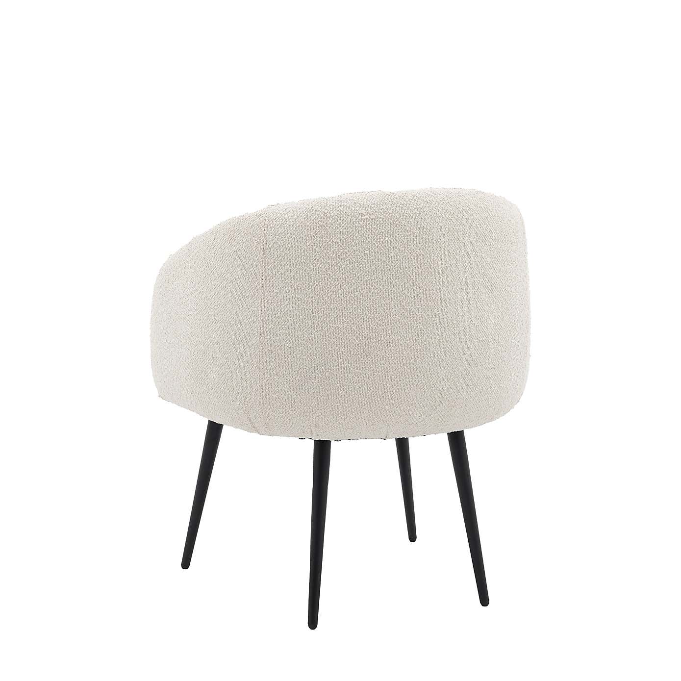 Blaine Boucle Tub Chair