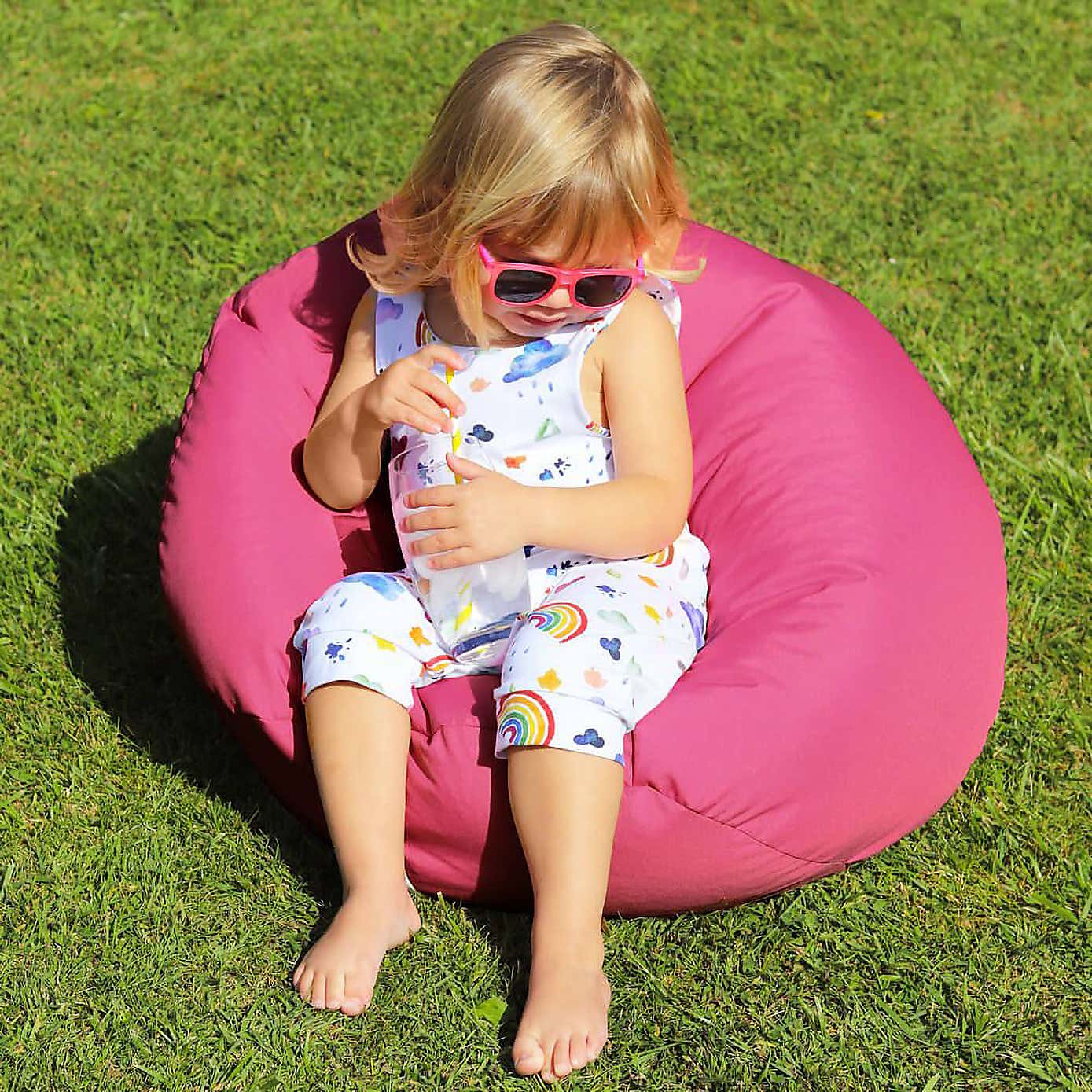rucomfy Kids Small Indoor Outdoor Beanbag
