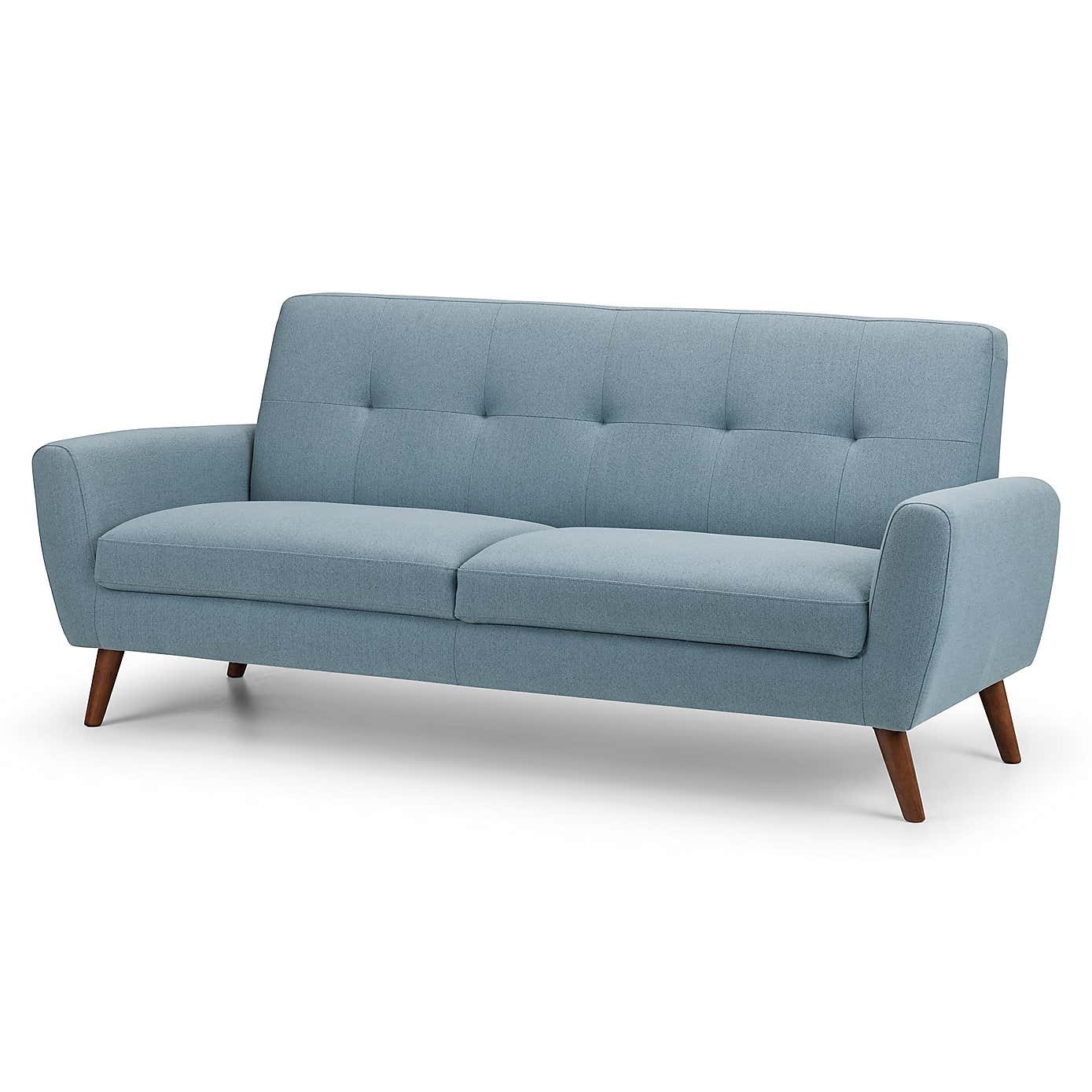 Monza Linen Compact 3 Seater Sofa