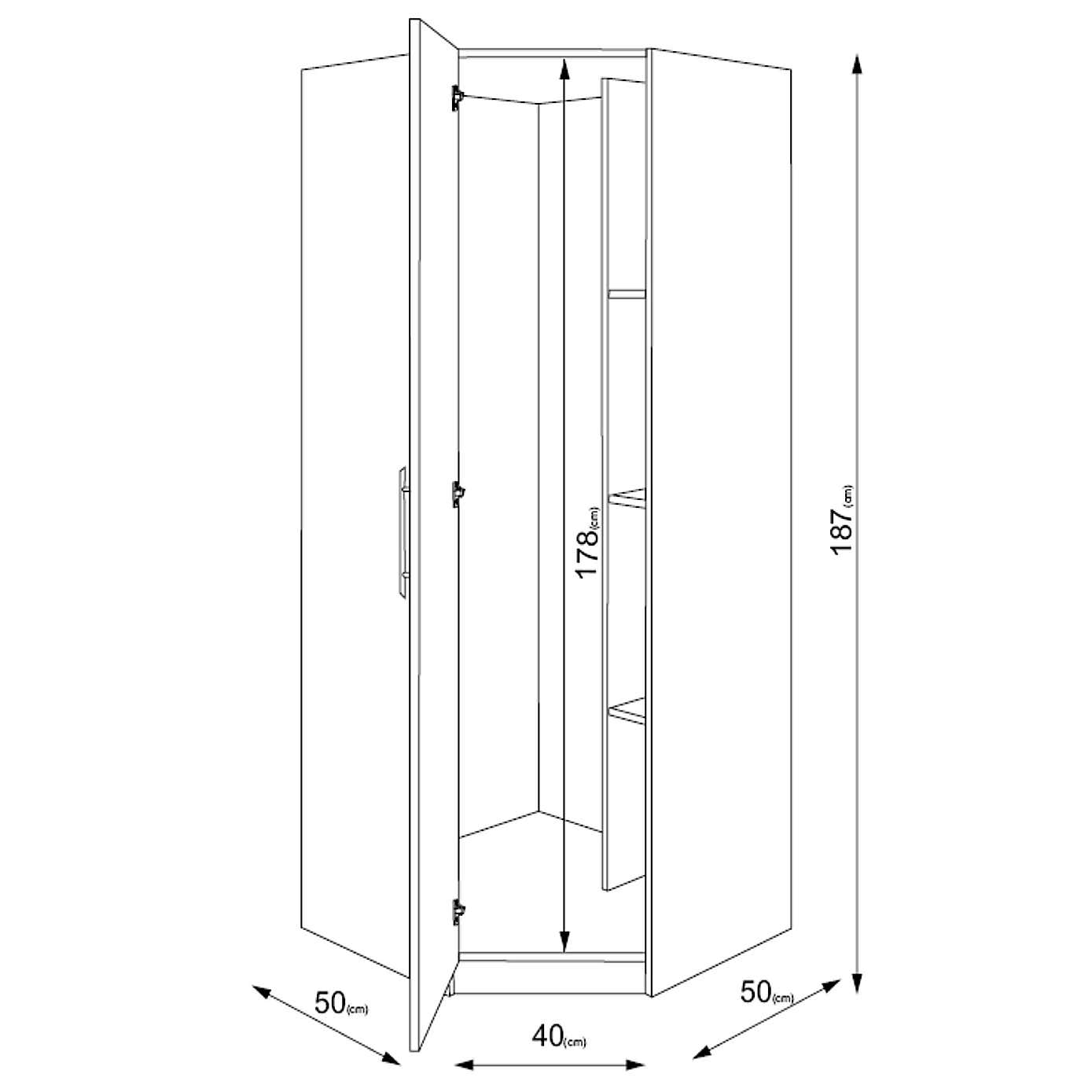 Acton Corner Wardrobe