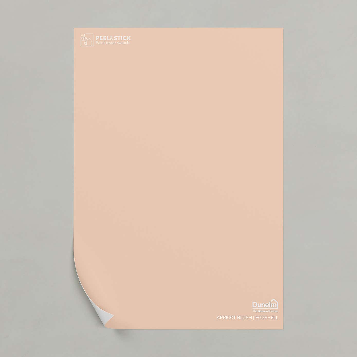 Dunelm Apricot Blush Eggshell Paint