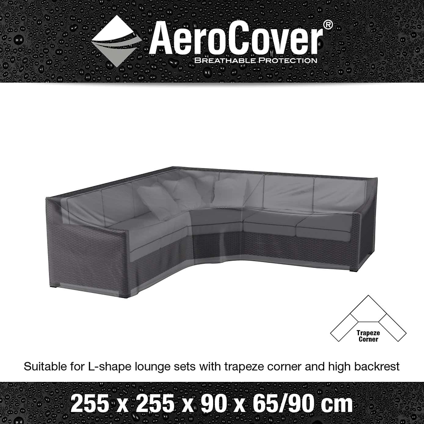 Aerocover Trapeze Corner Lounge Set Cover