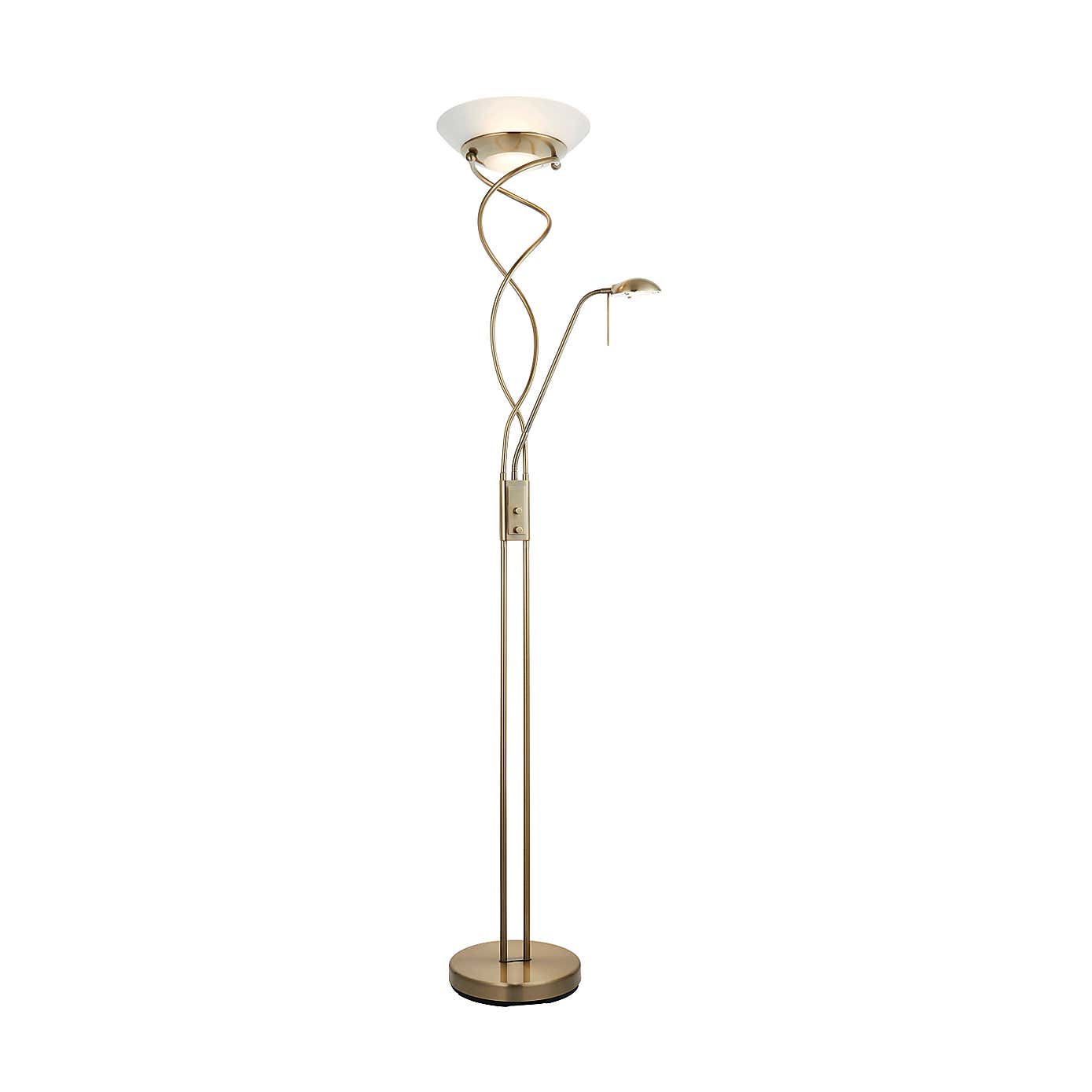 Vogue Lukas Mother & Child Metal Floor Lamp