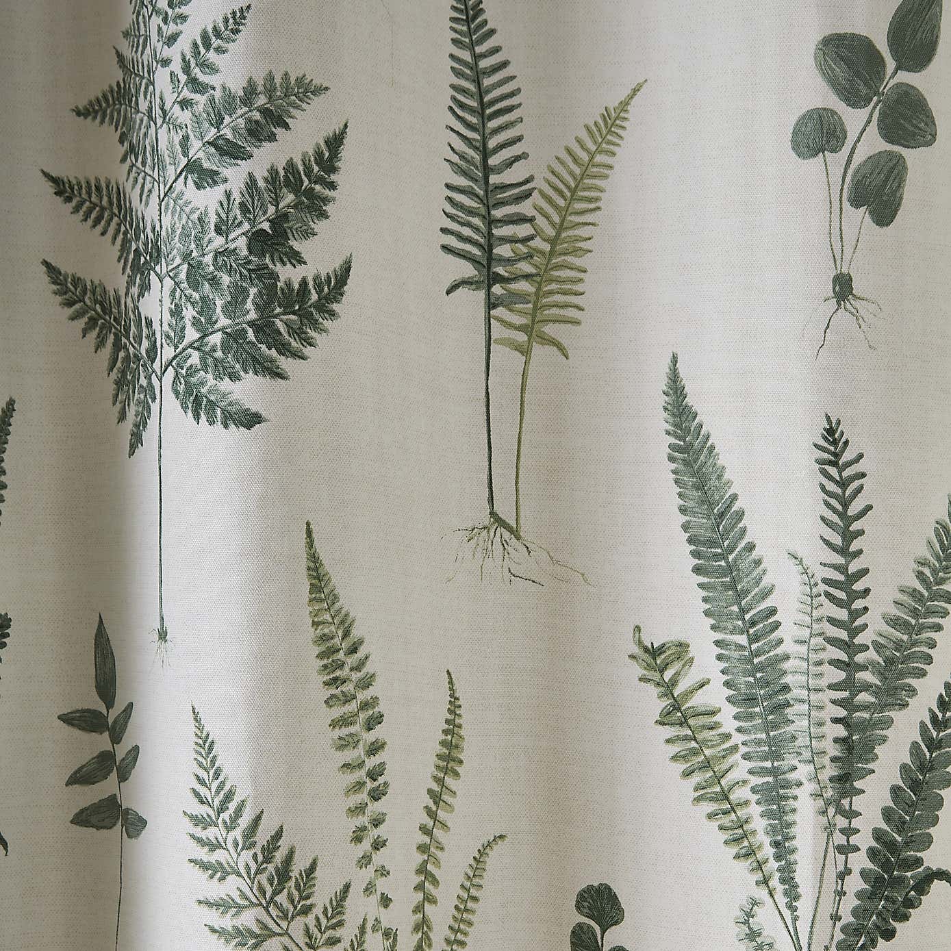 Fern Pencil Pleat Curtains