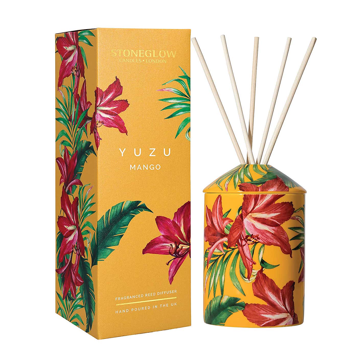 Stoneglow Urban Botanics Yuzu Mango Reed Diffuser