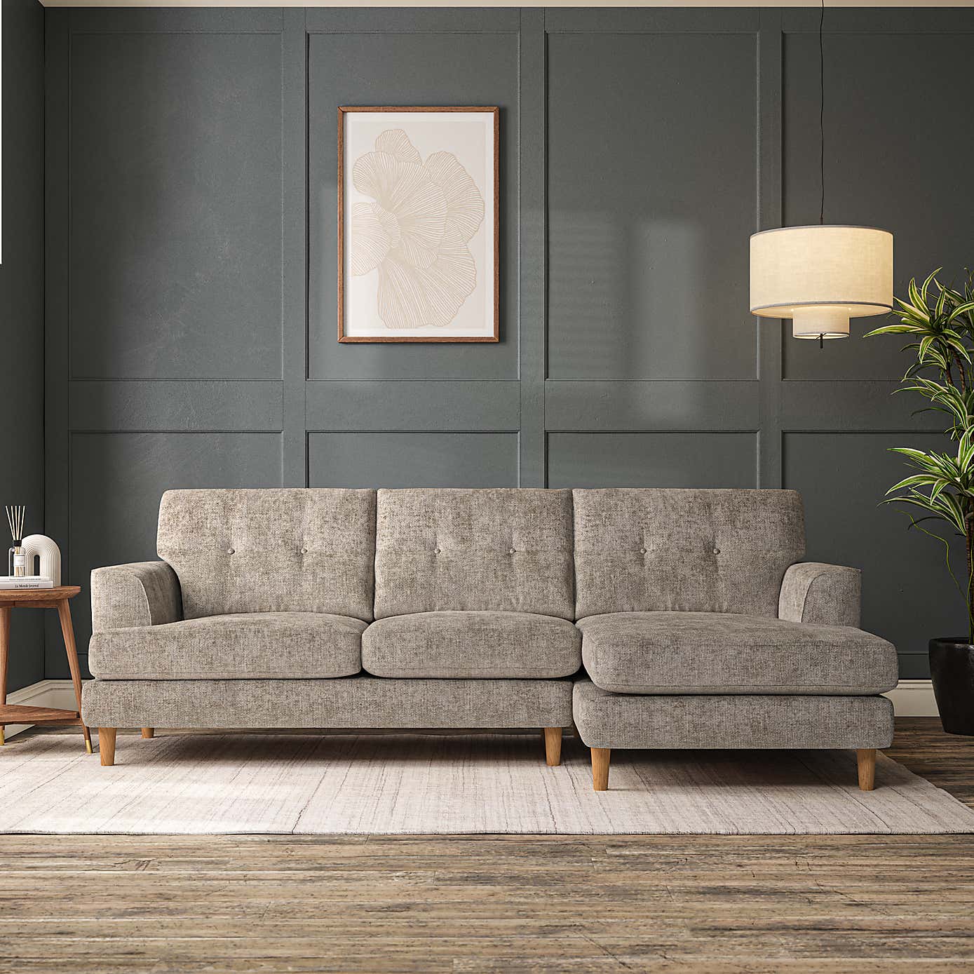 Cooper 3 Seater Chaise Sofa