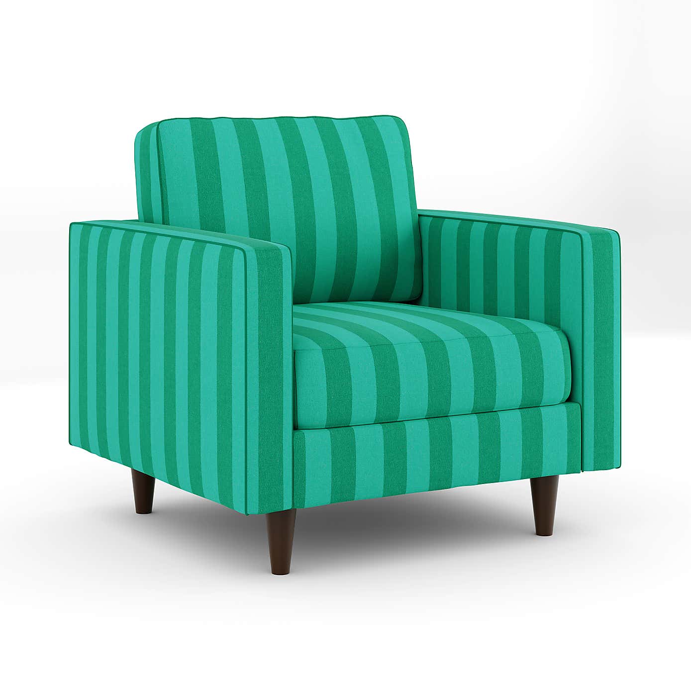 Zoe Elements Two Tone Woven Stripe Armchair