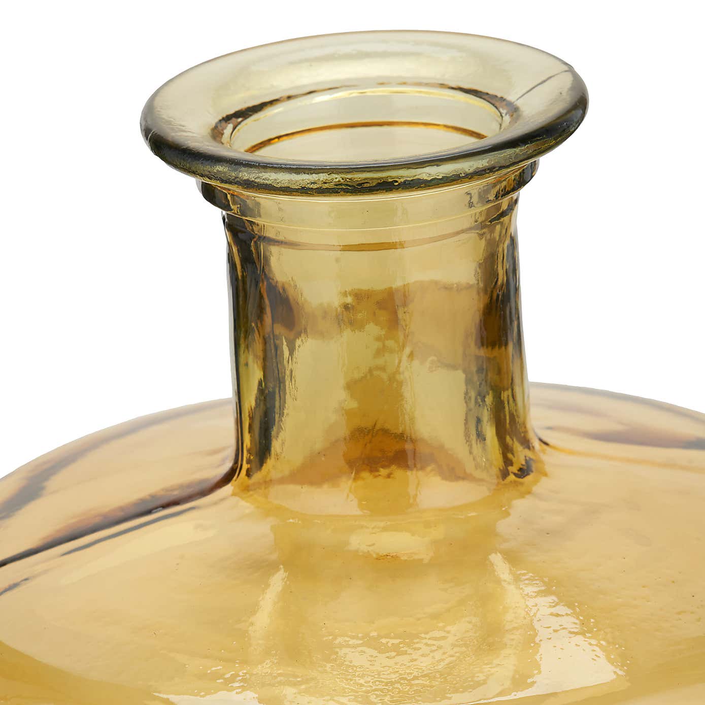 Tall Recycled Glass Bottle Vase