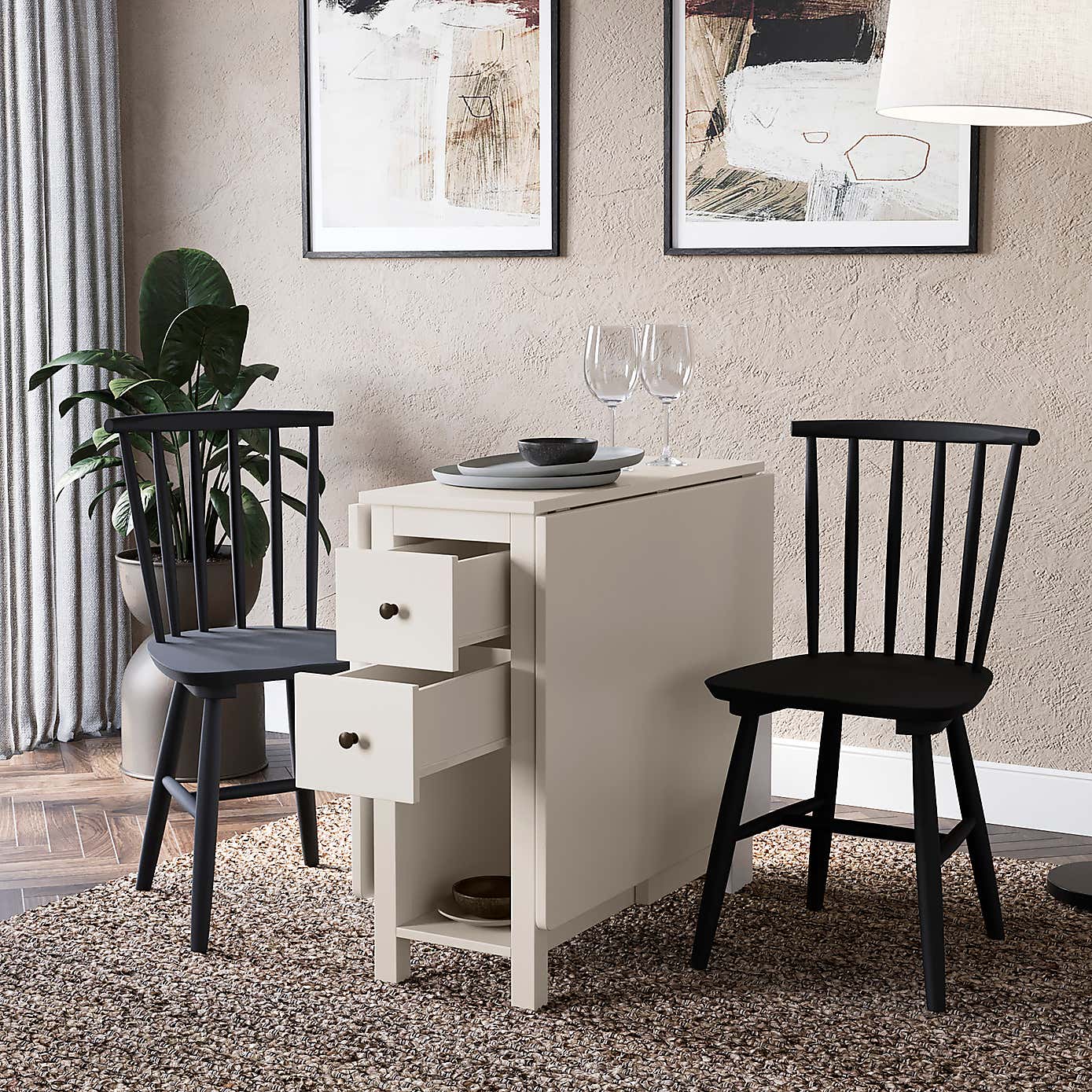 Lynton Extendable Dropleaf Dining Table