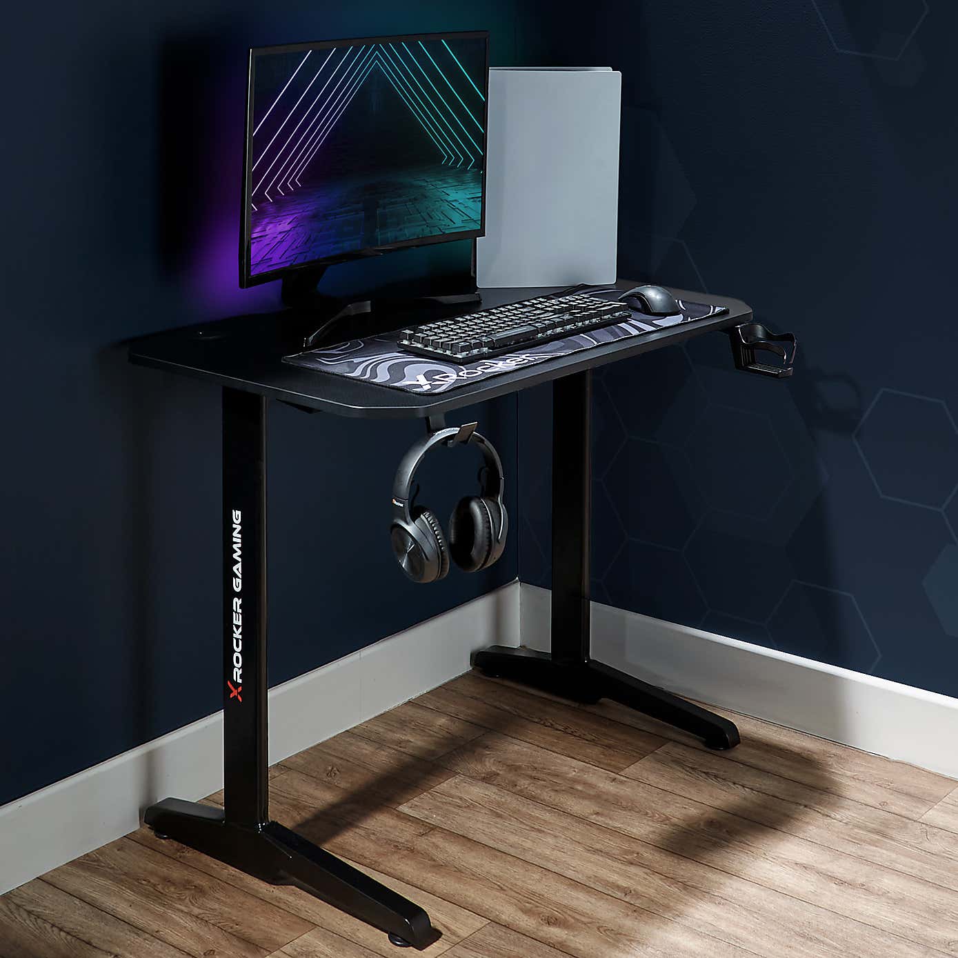 X Rocker Panther Esports Gaming Desk