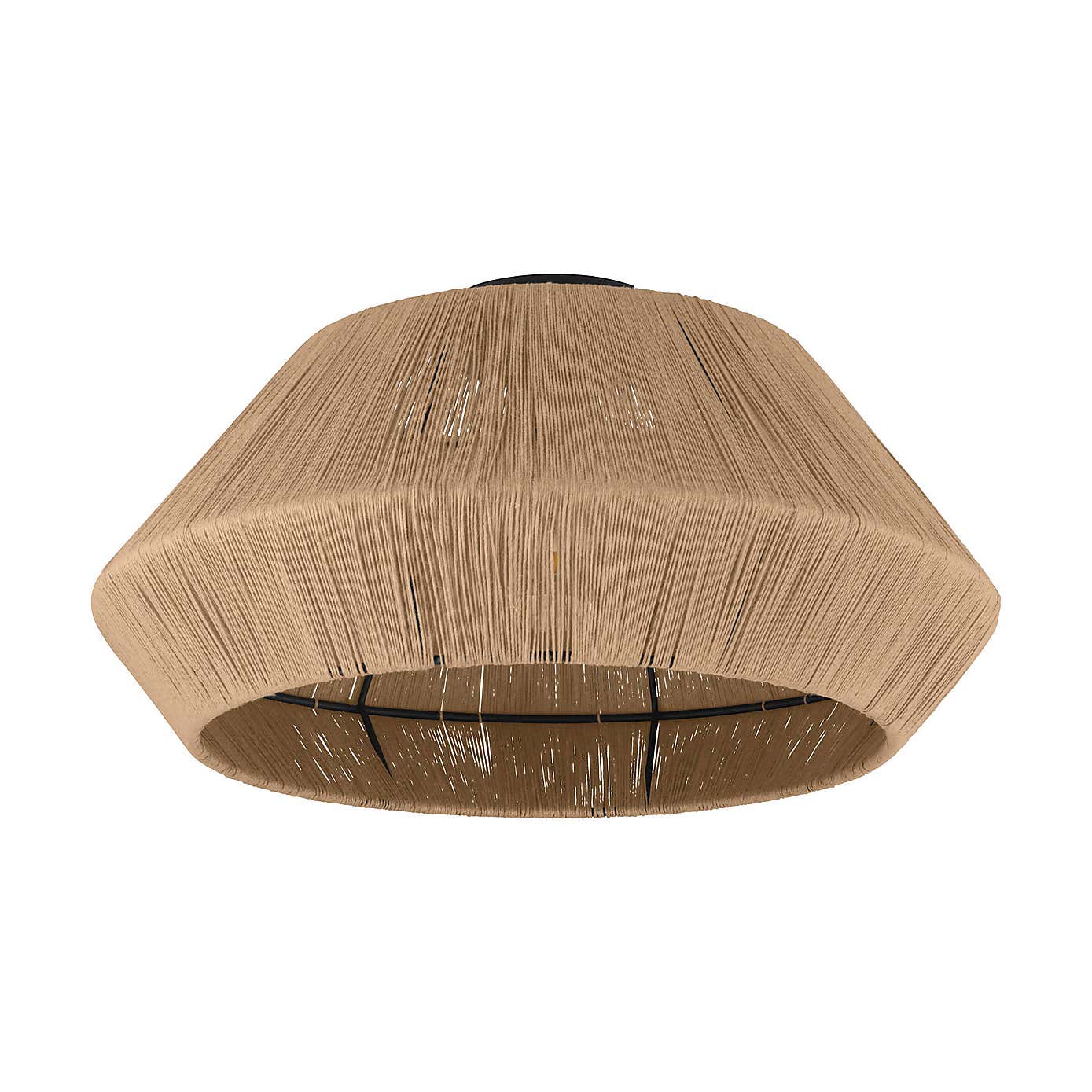 EGLO Alderney Hemp Yarn Ceiling Light
