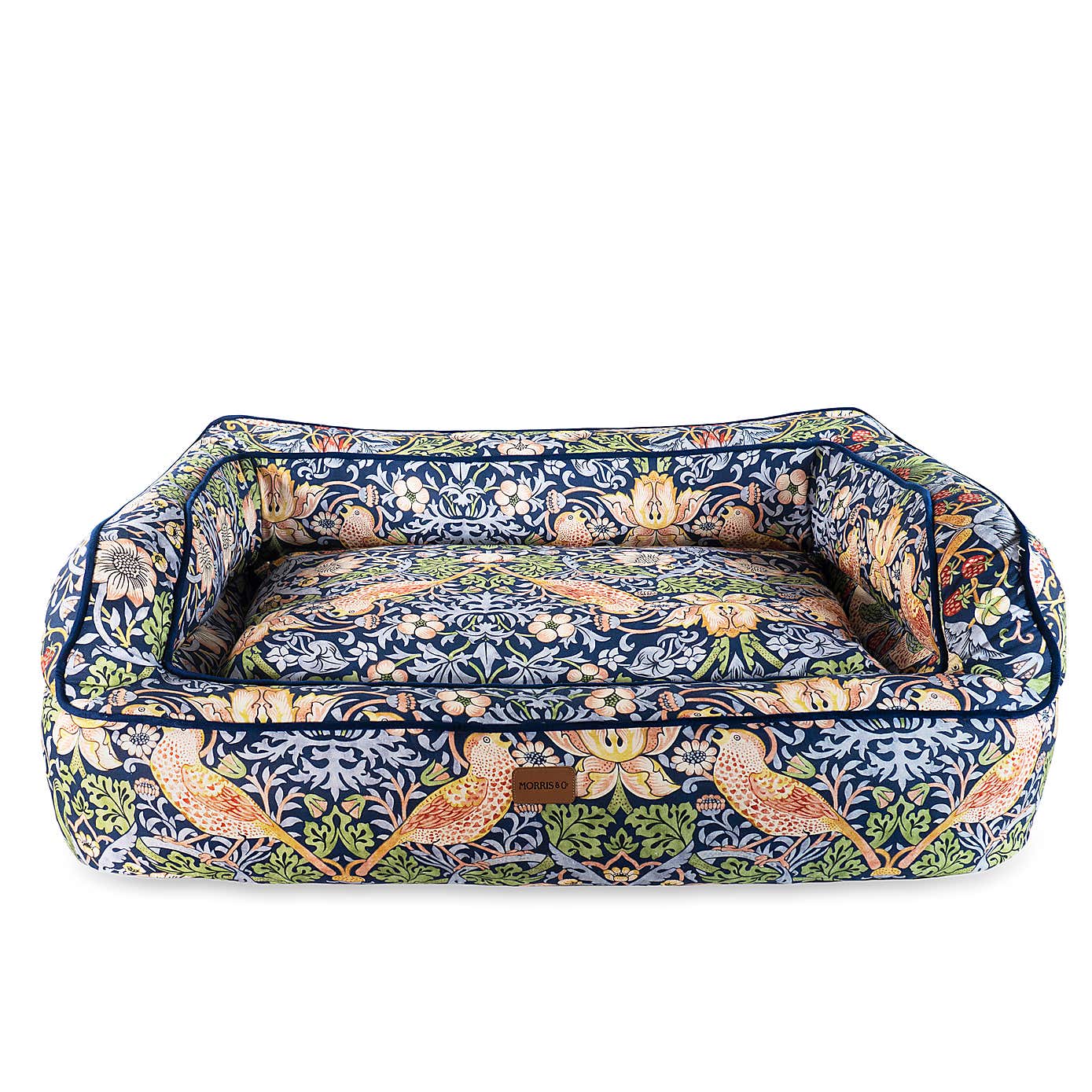 Morris & Co Strawberry Thief Sofa Dog Bed