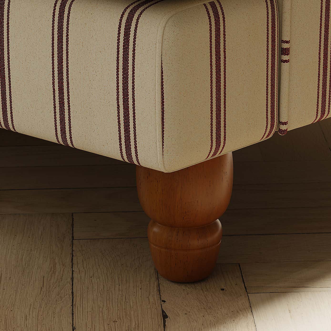 Beatrice Folkstone Stripe Snuggle Chair