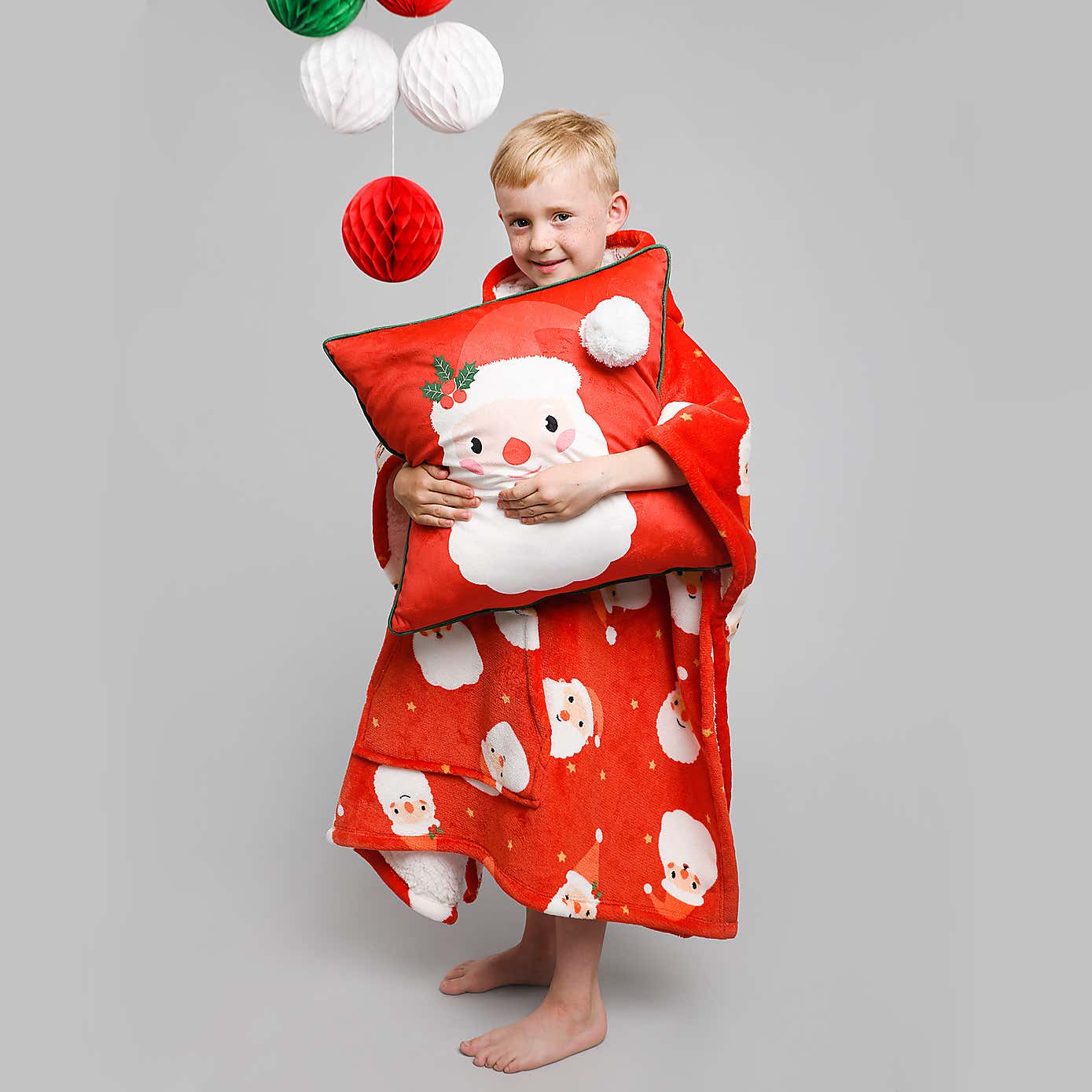 Bedlam Jolly Santa Poncho