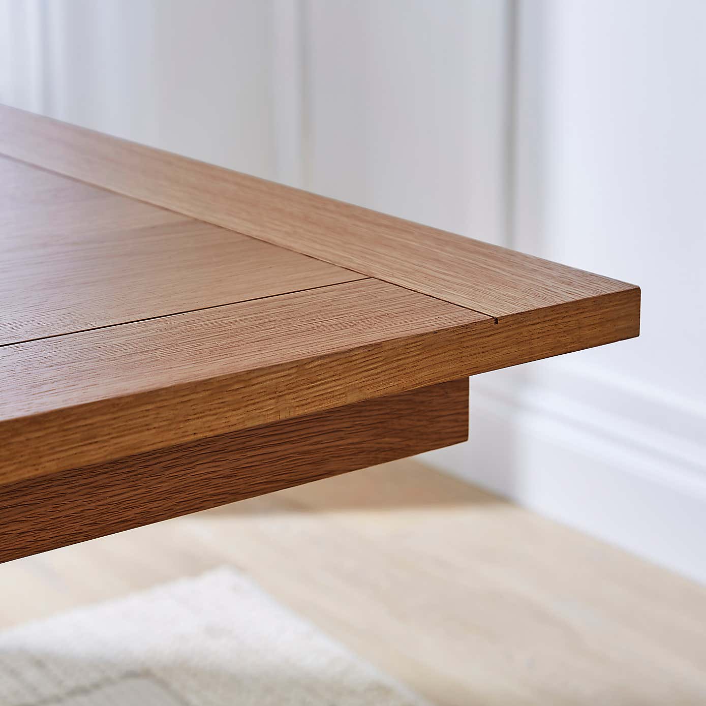 Xavi 10 Seater Rectangular Extendable Dining Table, Oak