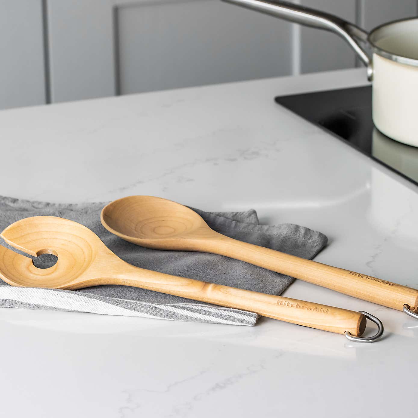 KitchenAid Birchwood Salad Servers