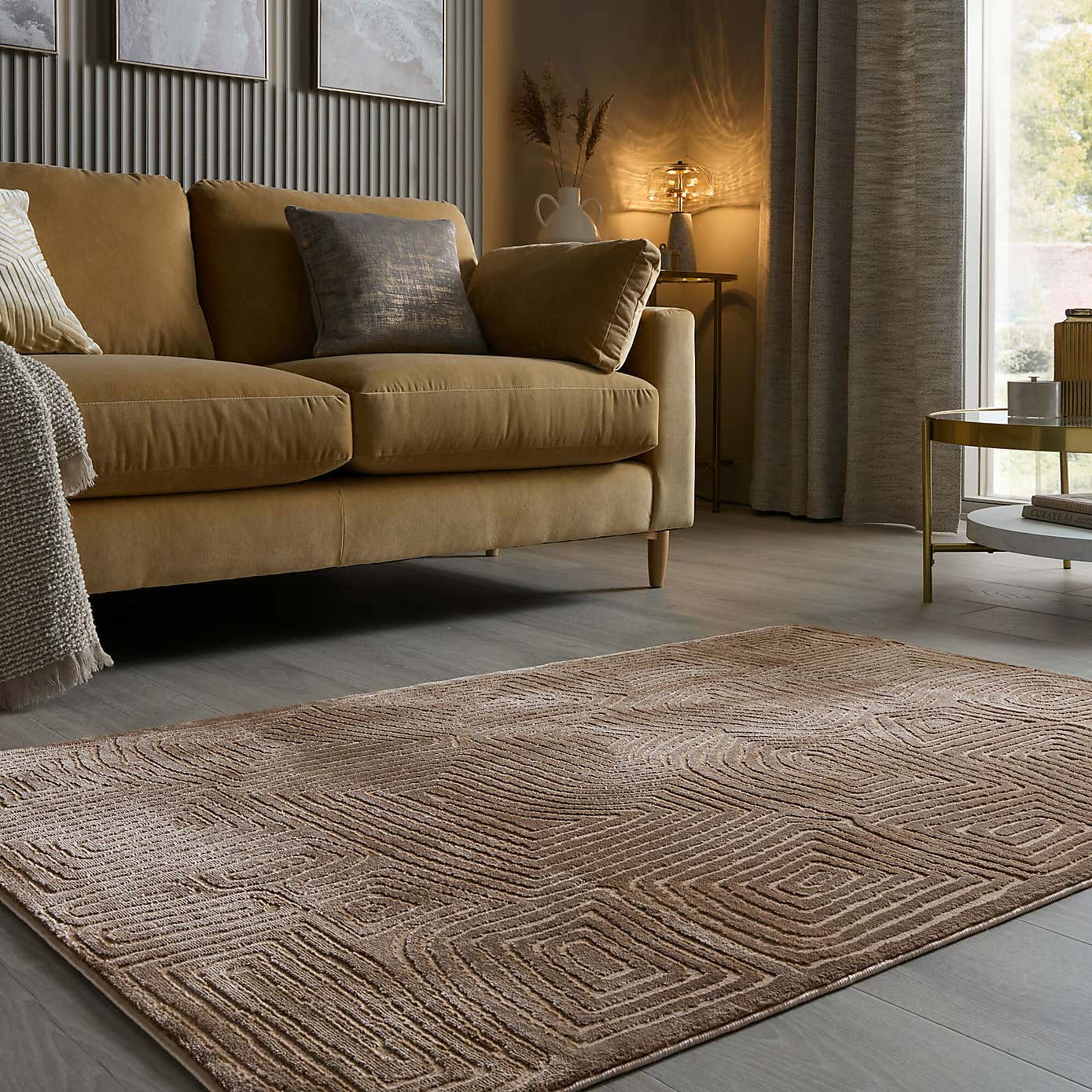 Avi Modern Abstract Luxe Rug