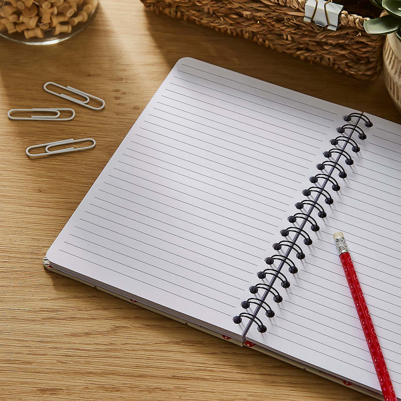 Waters & Noble Mushroom A5 Wiro Notebook