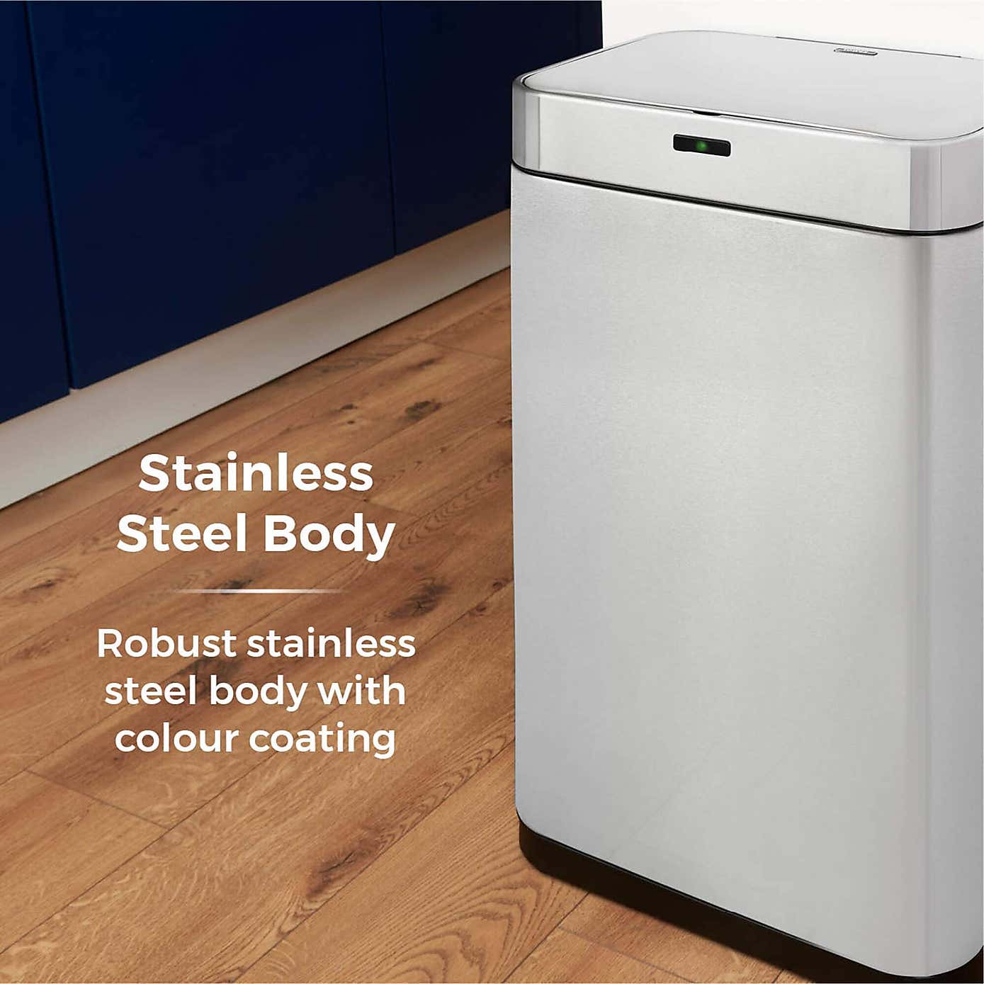 Tower 75L Rectangular Sensor Bin