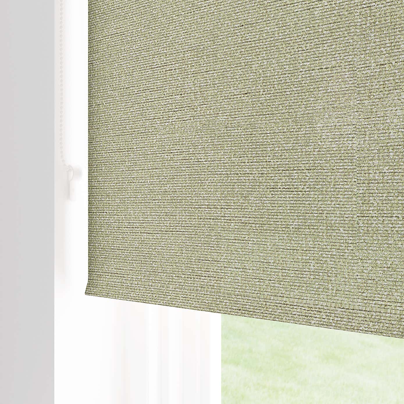 Semi Sheer Boucle Roller Blind