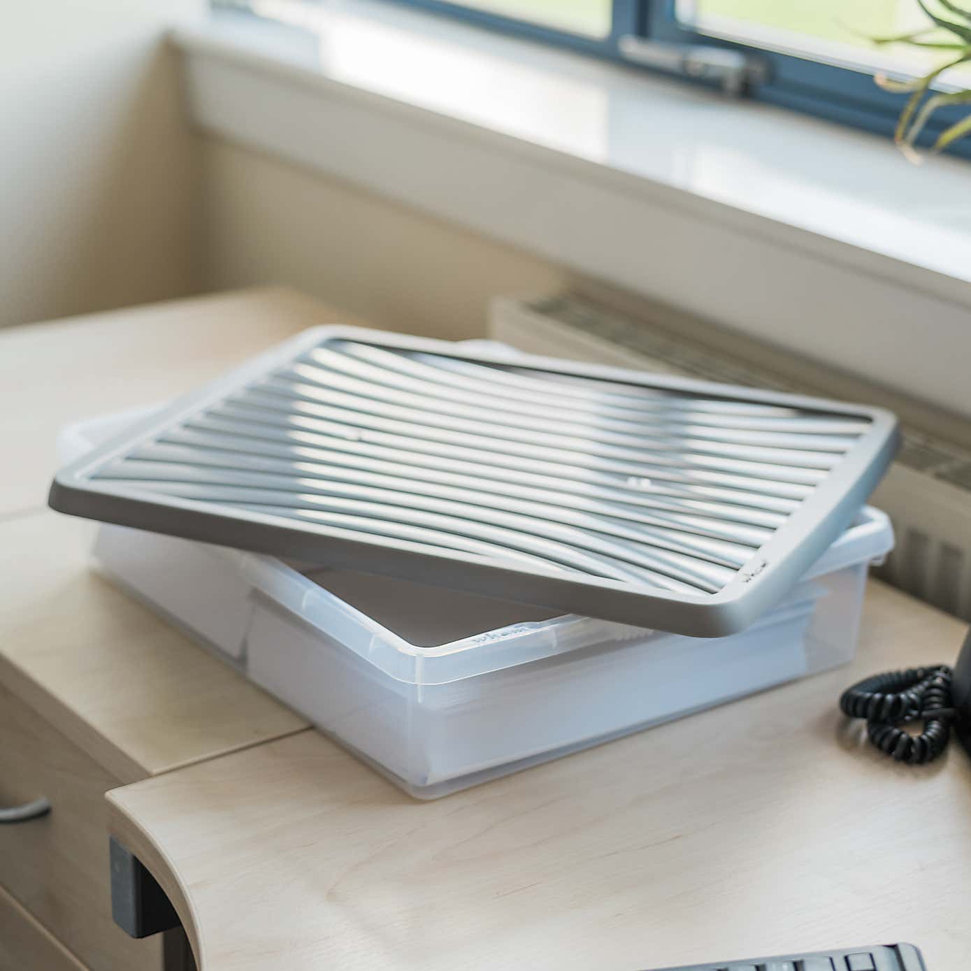 Wham Box Set of 3 Stackable Boxes & Lids