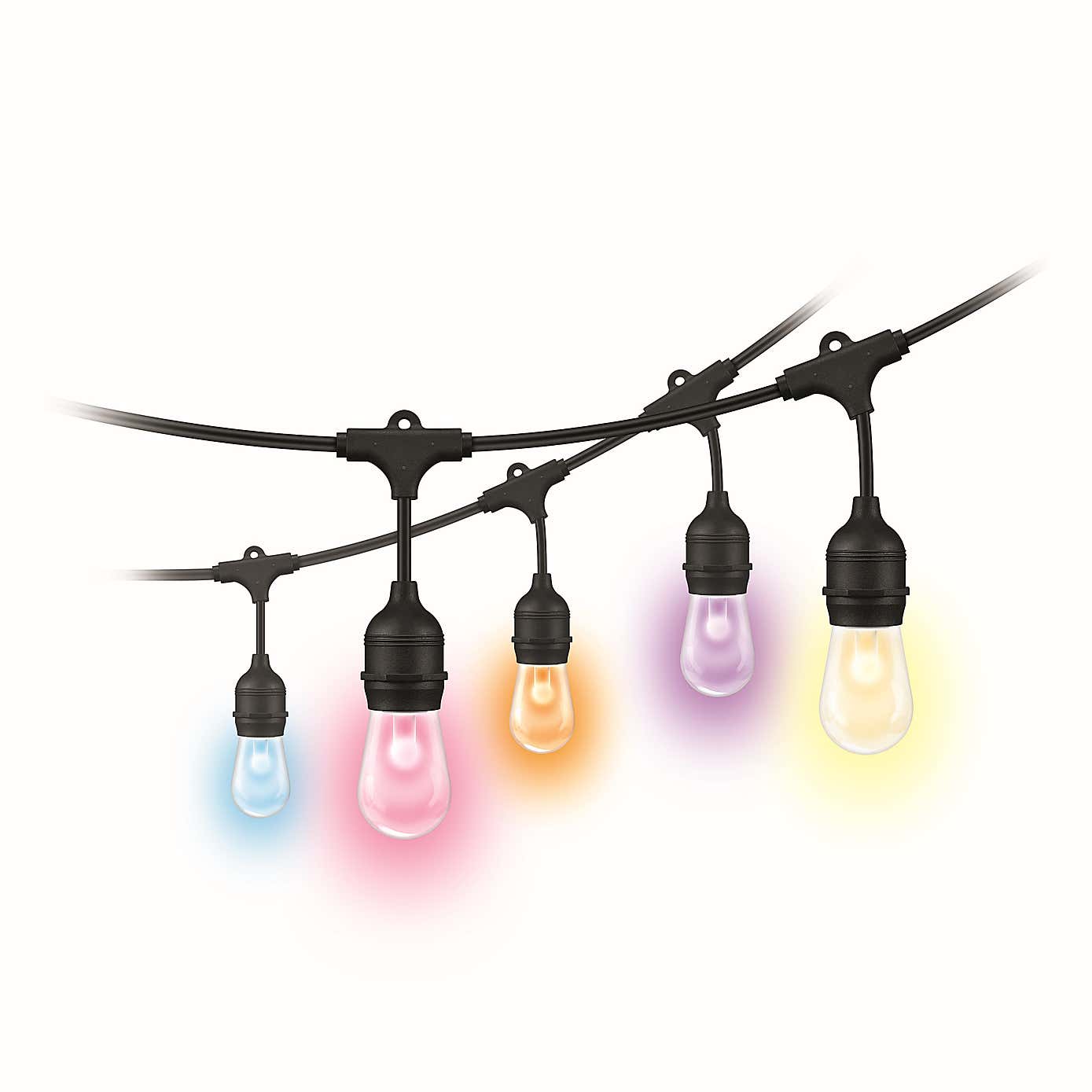 WiZ 48ft Smart Ambient Outdoor String Lights