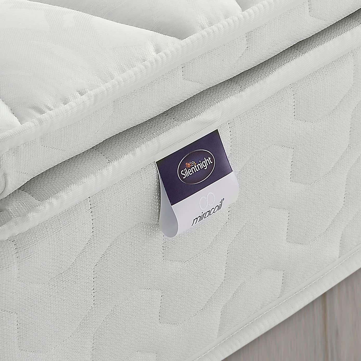 Silentnight Miracoil Pillowtop Mattress