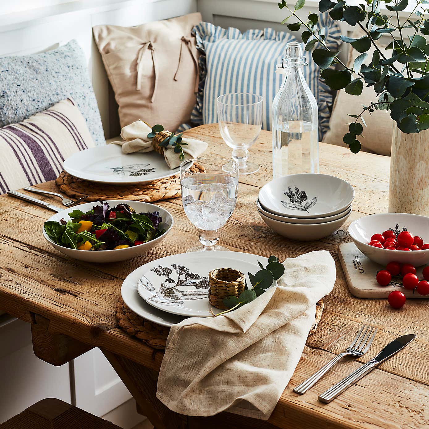 Large Clear Glass Bottle