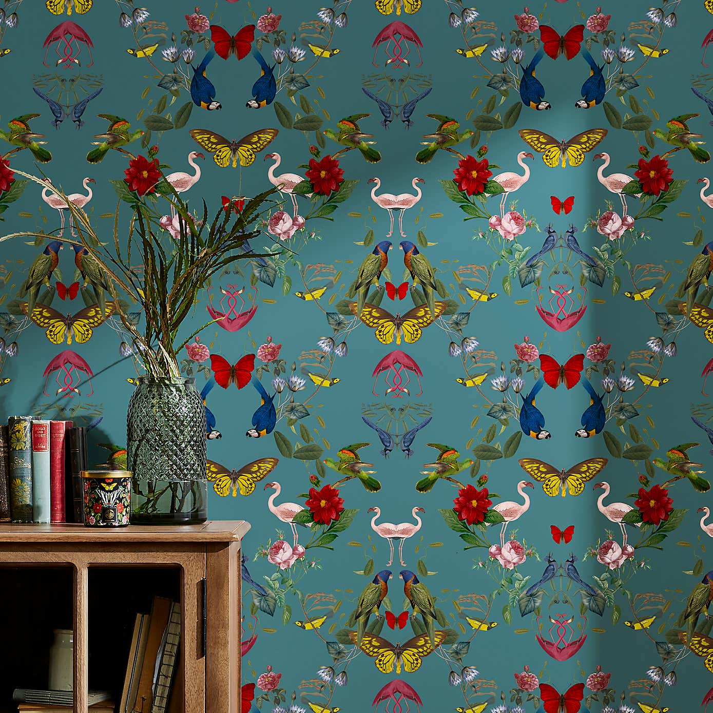 Tropical Kaleidoscope Wallpaper