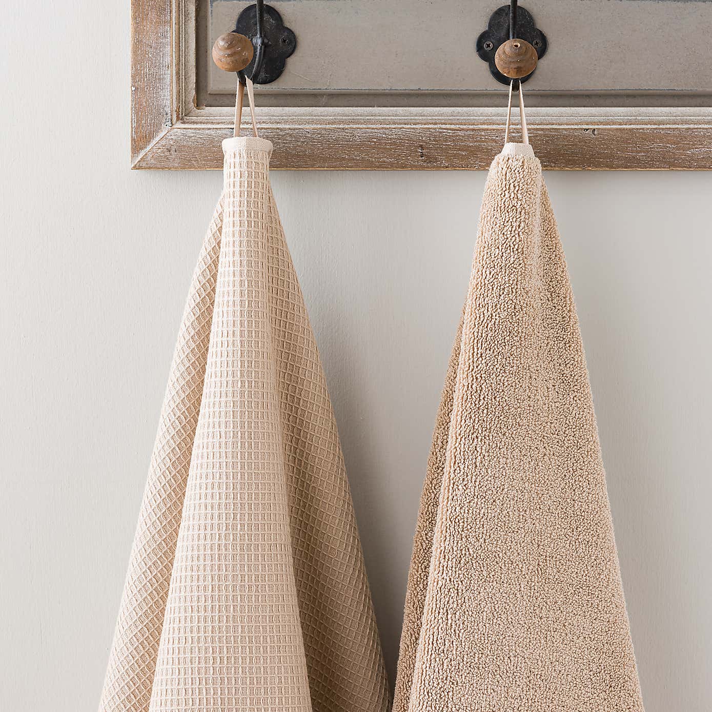 Organic Cotton Reversible Waffle Towel