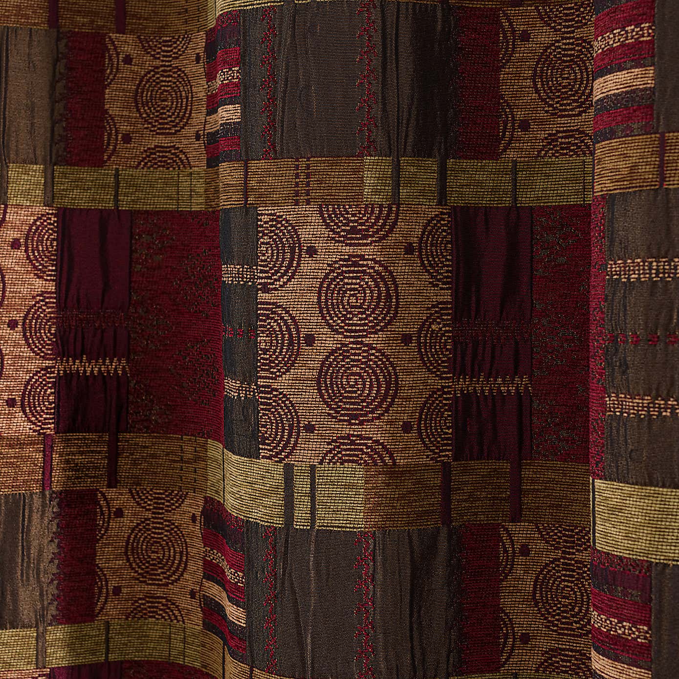 Prague Chenille Eyelet Curtains