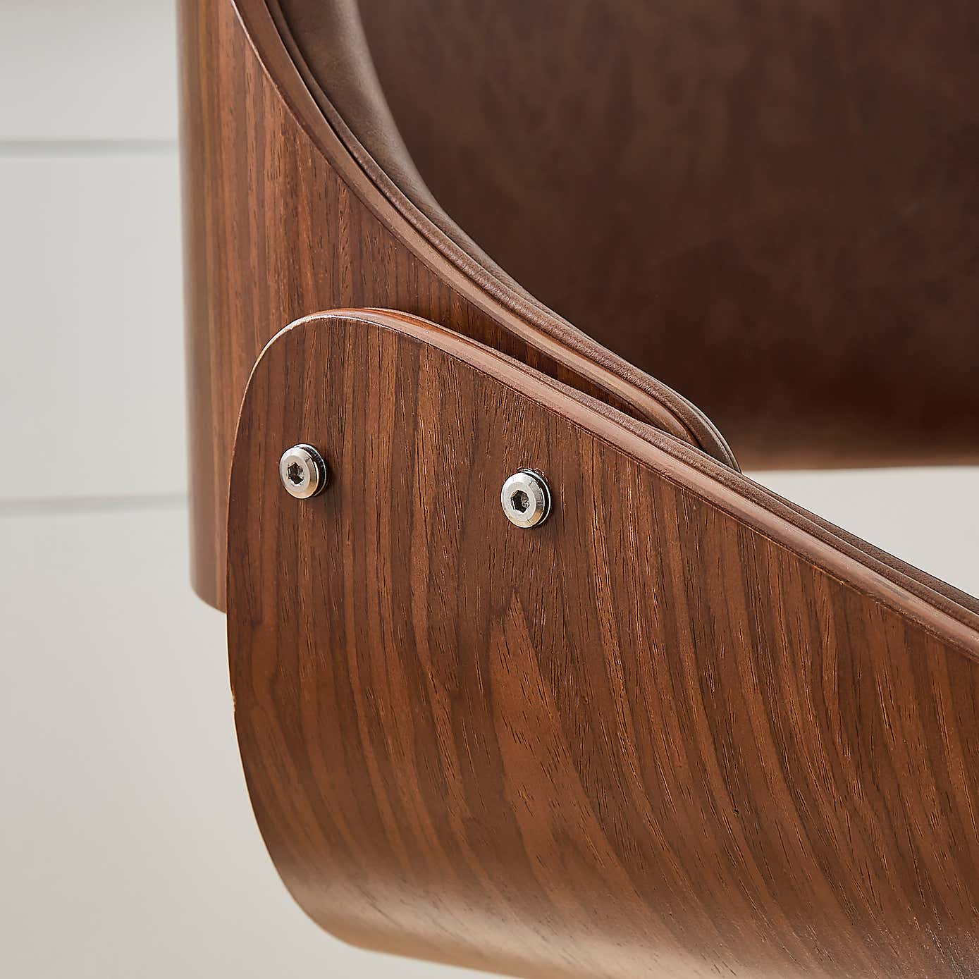 Trento Black Adjustable Gas lift Bar Chair