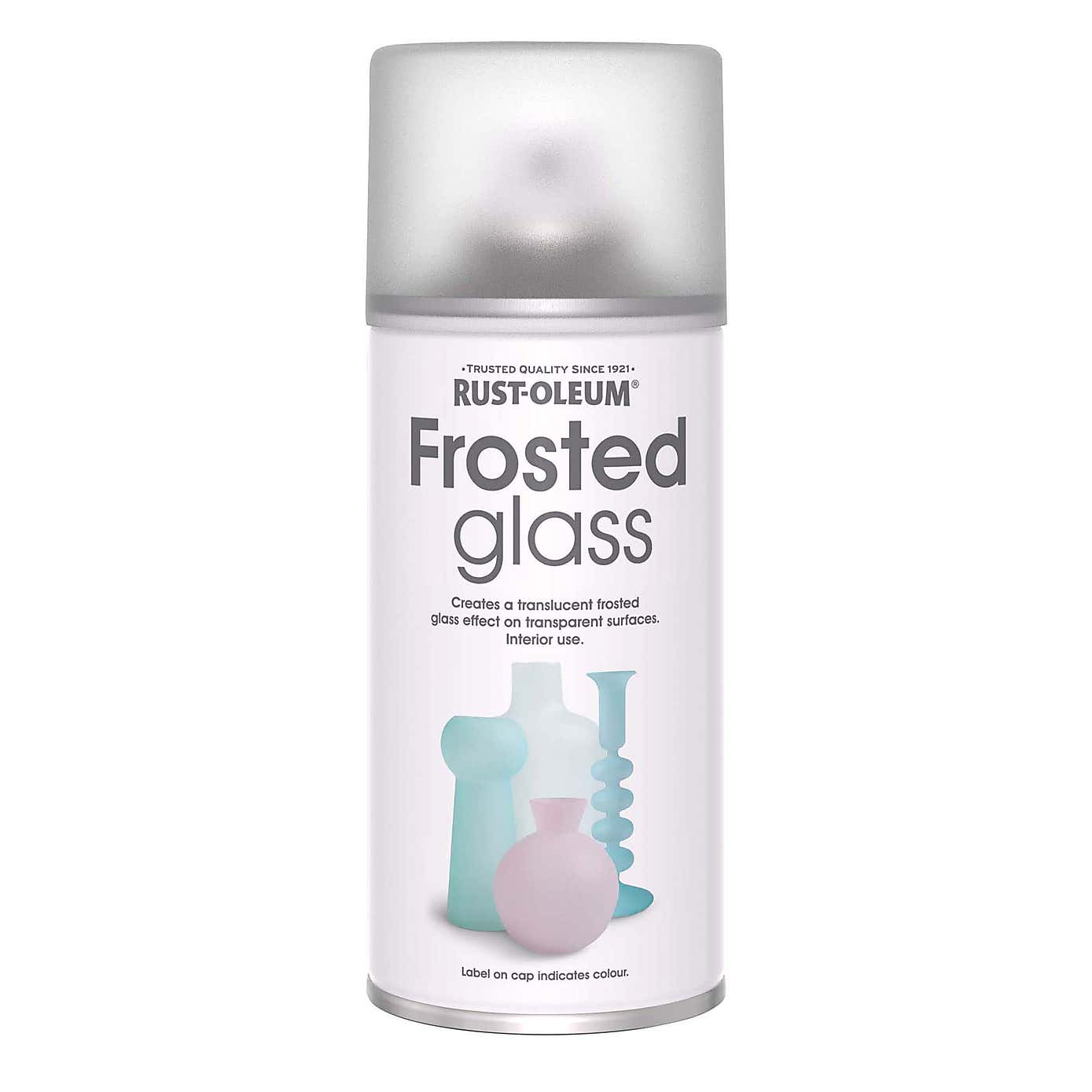 White 150ml Frosted Glass Spray Paint