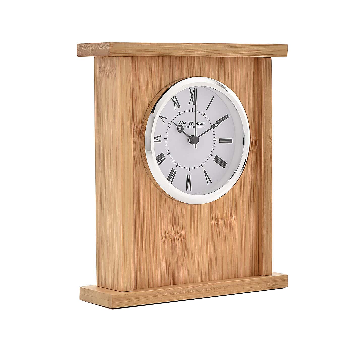Widdop Bamboo Mantel Clock