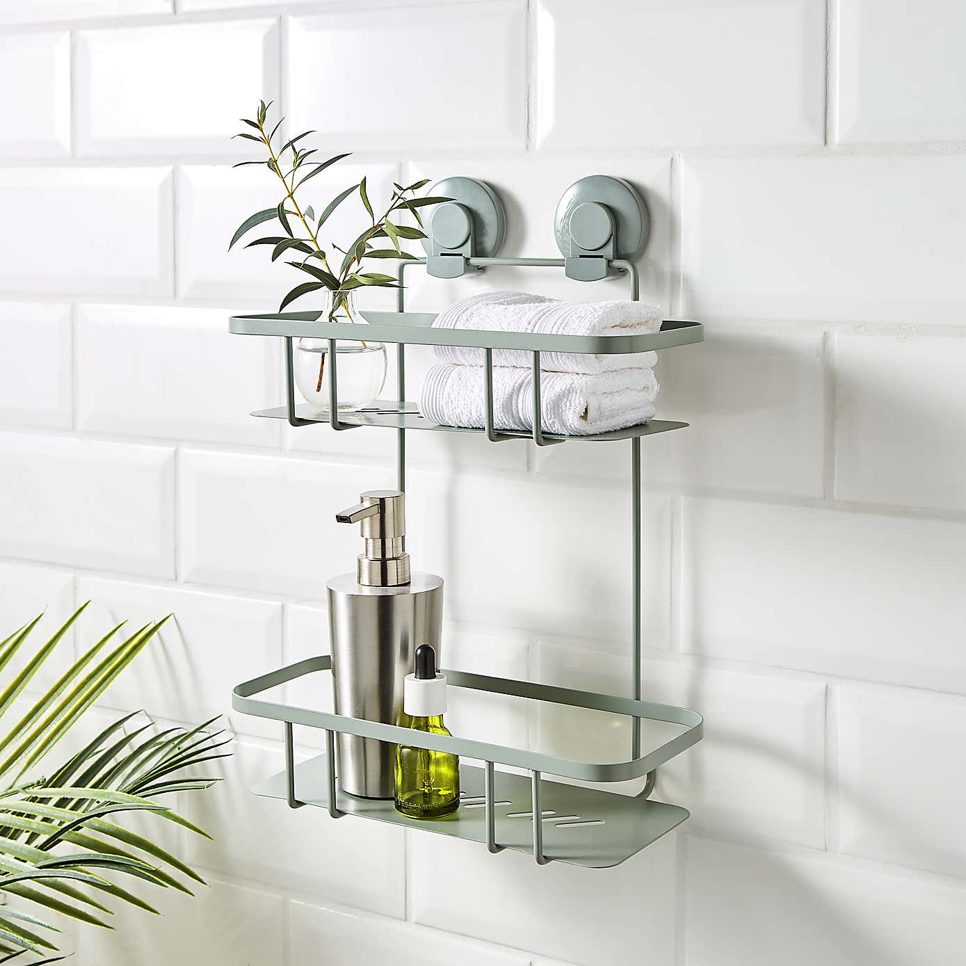 2 Tier Wire Suction Caddy