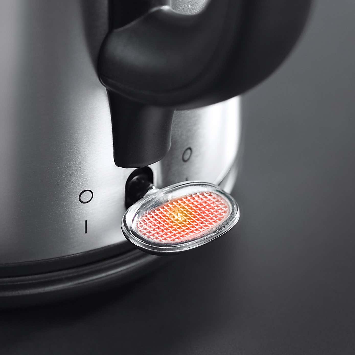 Russell Hobbs Brushed Stainless Steel 1.7L Push Button Kettle