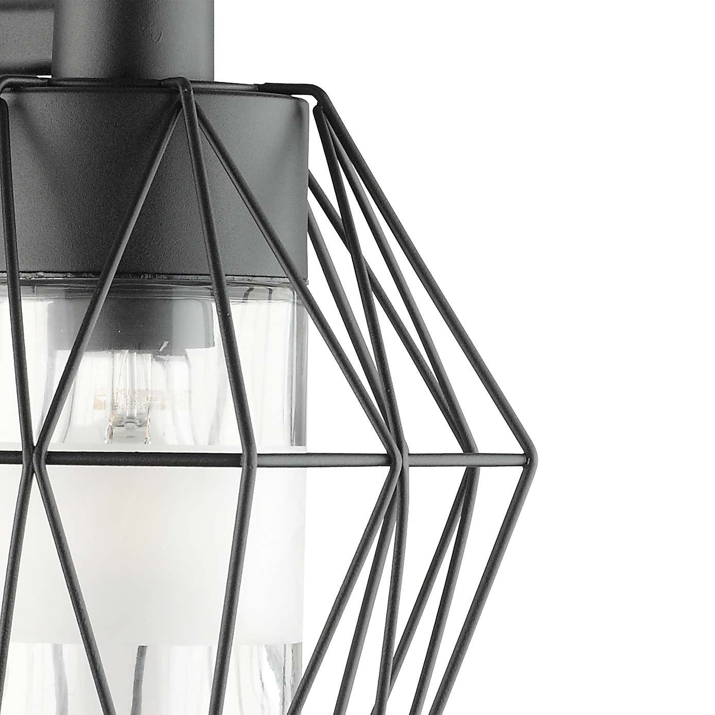 EGLO Canove 1 Light Caged Outdoor Wall Lamp