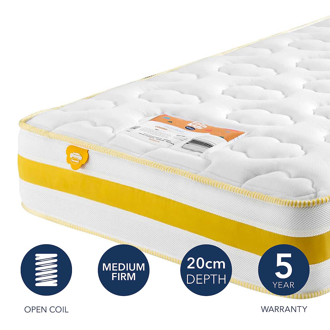 Silentnight Healthy Growth Cosmo Eco Single