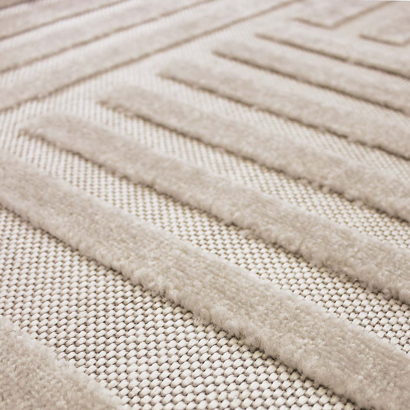 Lune Luxe Abstract Indoor Outdoor Round Rug