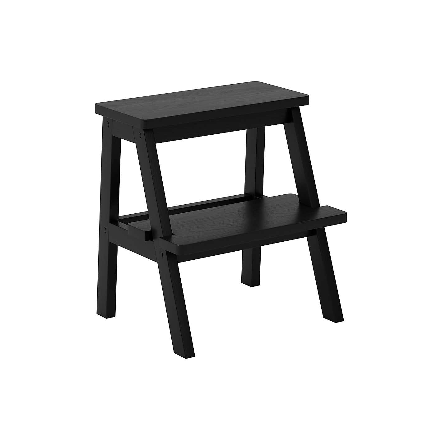 Addie Counter Height Bar Stool, Black Birch