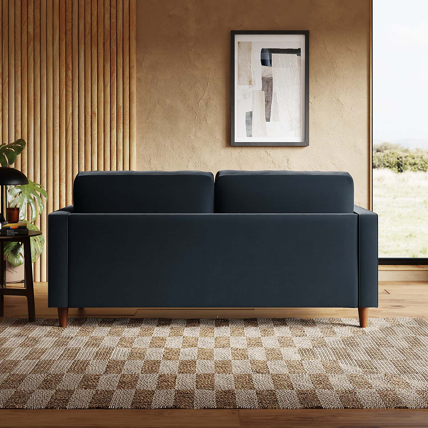 Zoe Casual Sit Velvet 3 Seater Sofa Bed