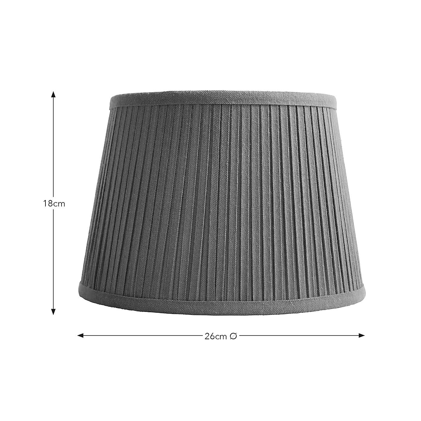 Polly Pleated Drum Lamp Shade