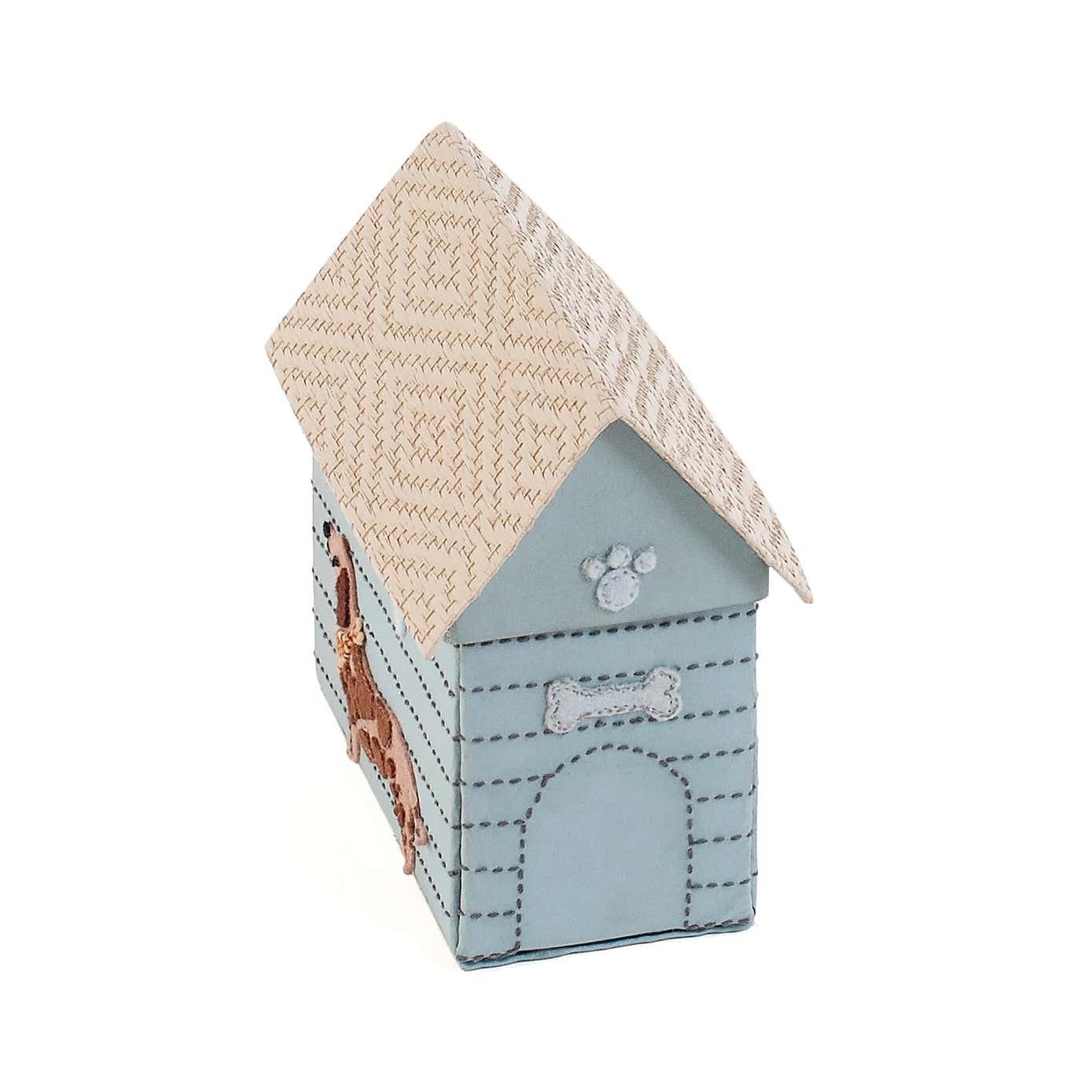 Hobby Gift Blue Scotty Dog Sewing Case