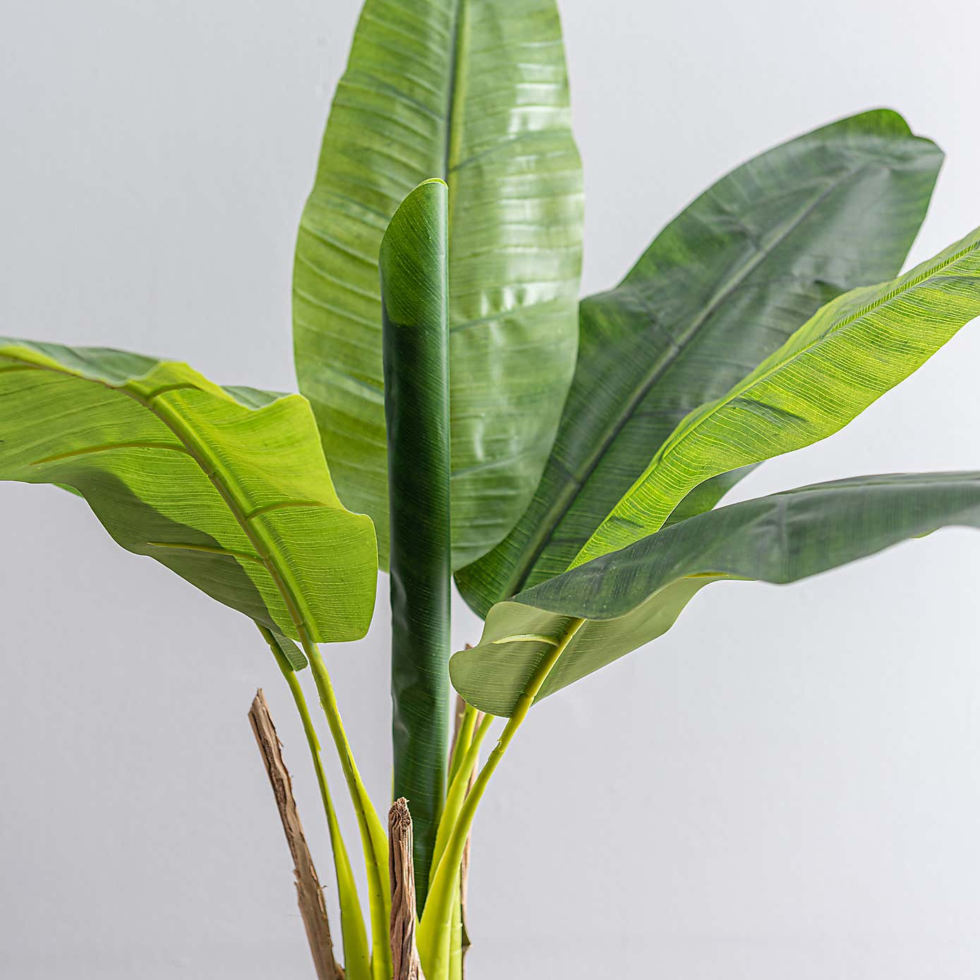 Artificial Banana Tree in Black Plant Pot