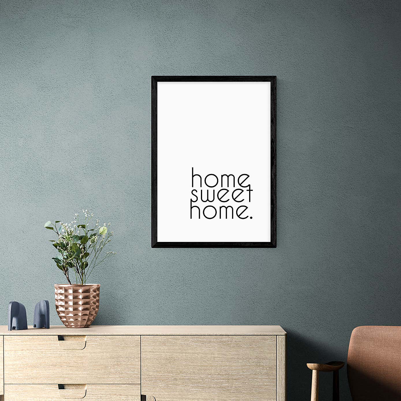 East End Prints Home Sweet Home Framed Print