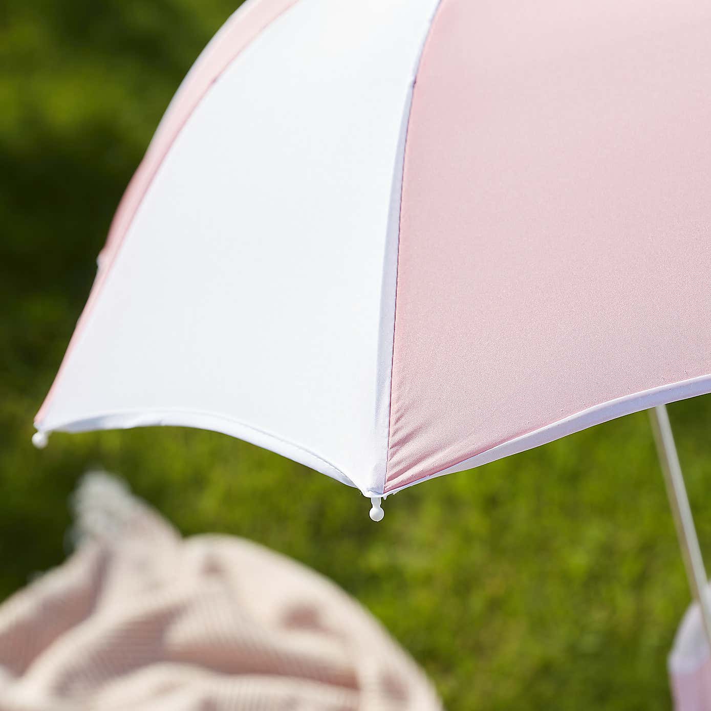 Childrens Chair with Parasol, Blue