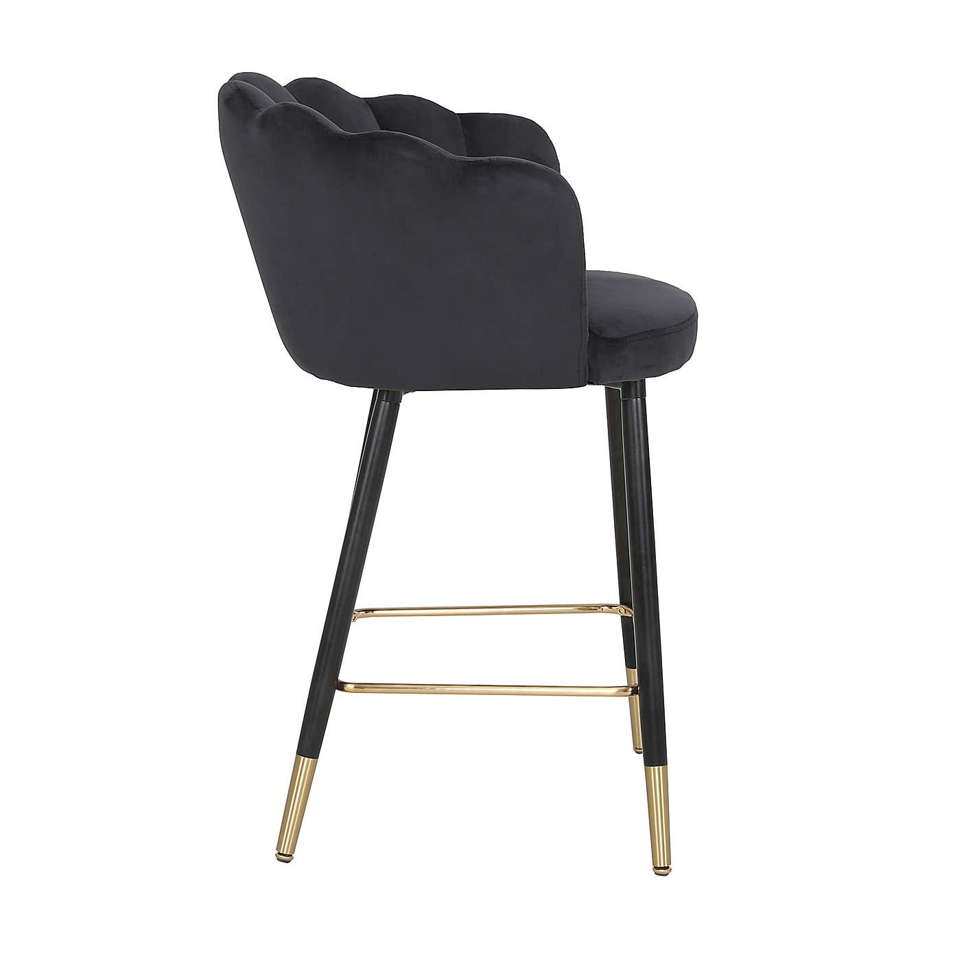 Vivian Velvet Bar Stool