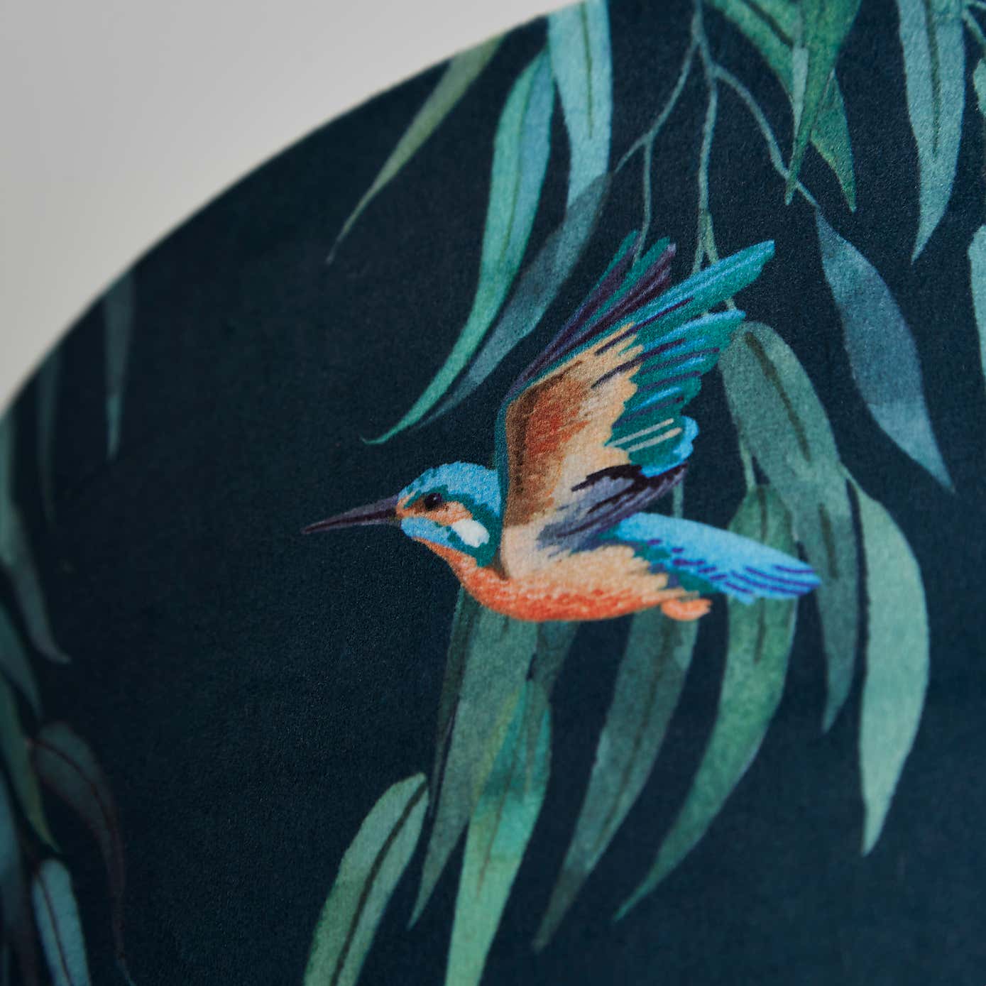 Kingfisher Drum Lamp Shade