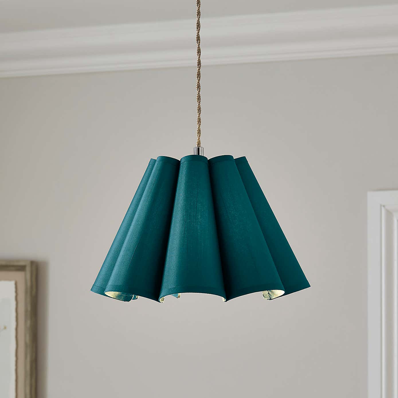Petal Pleat Easy Fit Lamp Shade